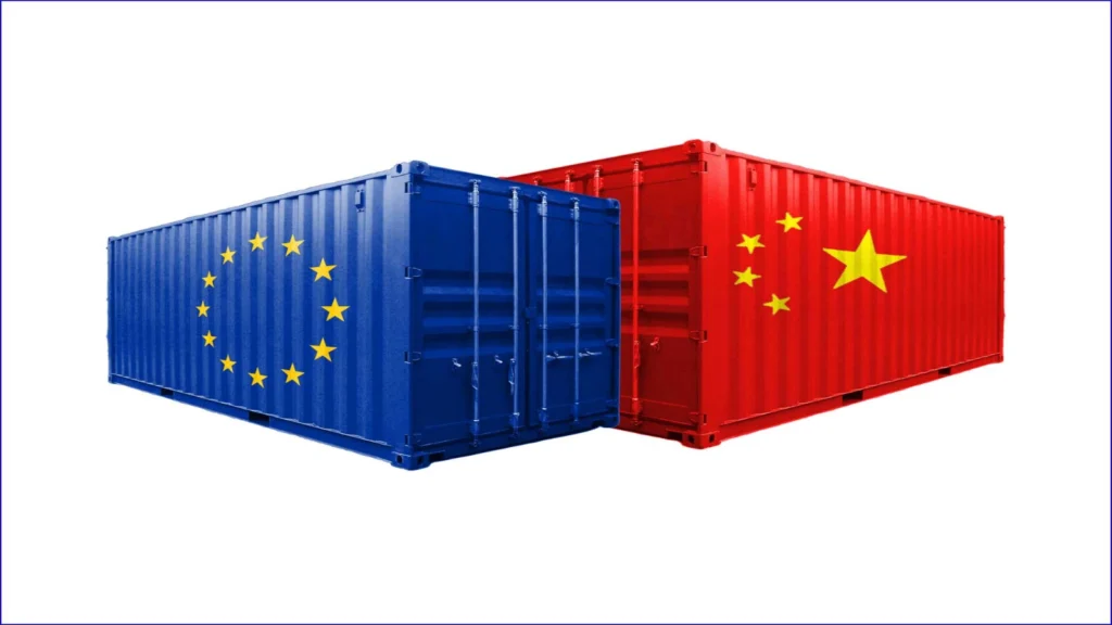 China, EU containers