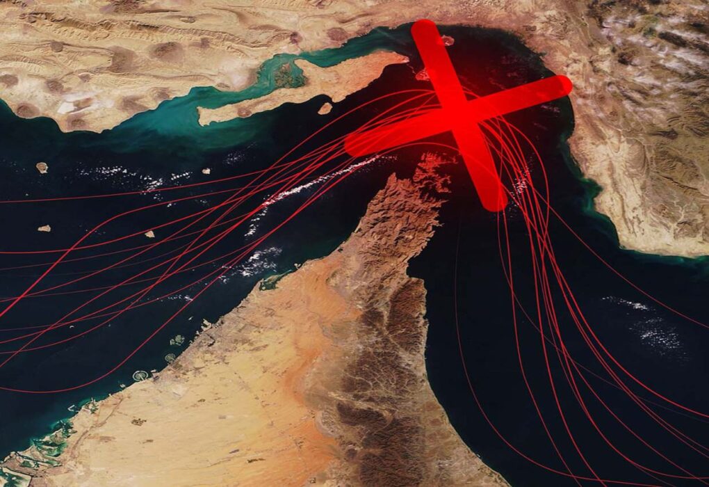 Closed strait of Hormuz