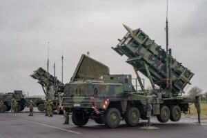Patriot missile launcher
