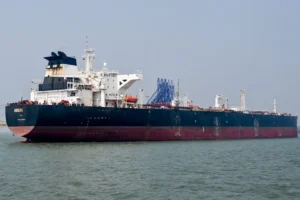 Tanker in sea