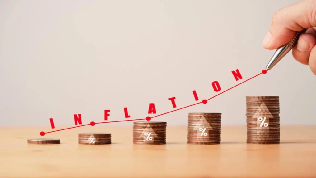 inflation reduces the real value of money over time