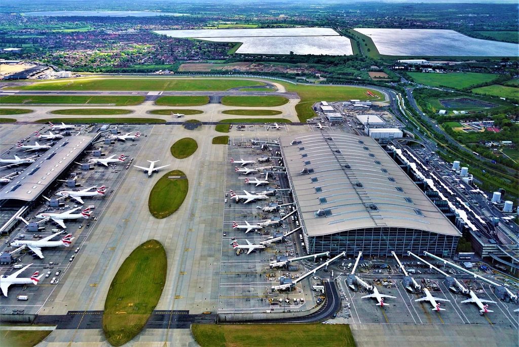 Heathrow airport
